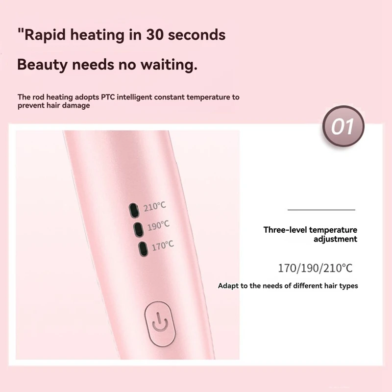 Professional Rotary Curling Iron FullyAutomatic Curling Iron Damage-Free,Long-Lasting Styling Automatic Curling Iron(EU)-A68X
Professional Rotary Curling Iron FullyAutomatic Curling Iron Damage-Free,Long-Lasting Styling Automatic Curling Iron(EU)-A68X