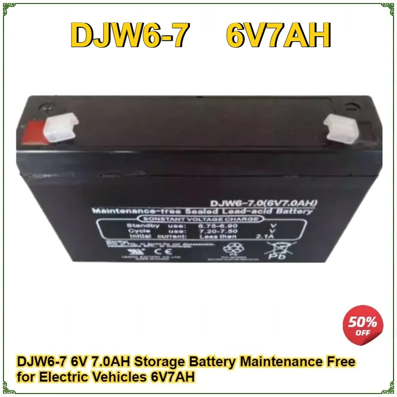 DJW6-7 6V 7,0AH аккумулятор для хранения, бесплатный для электромобилей 6V7AH, высококачественная сменная батарея DJW6-7 6V7AH
DJW6-7 6V 7,0AH аккумулятор для хранения, бесплатный для электромобилей 6V7AH, высококачественная сменная батарея DJW6-7 6V7AH
