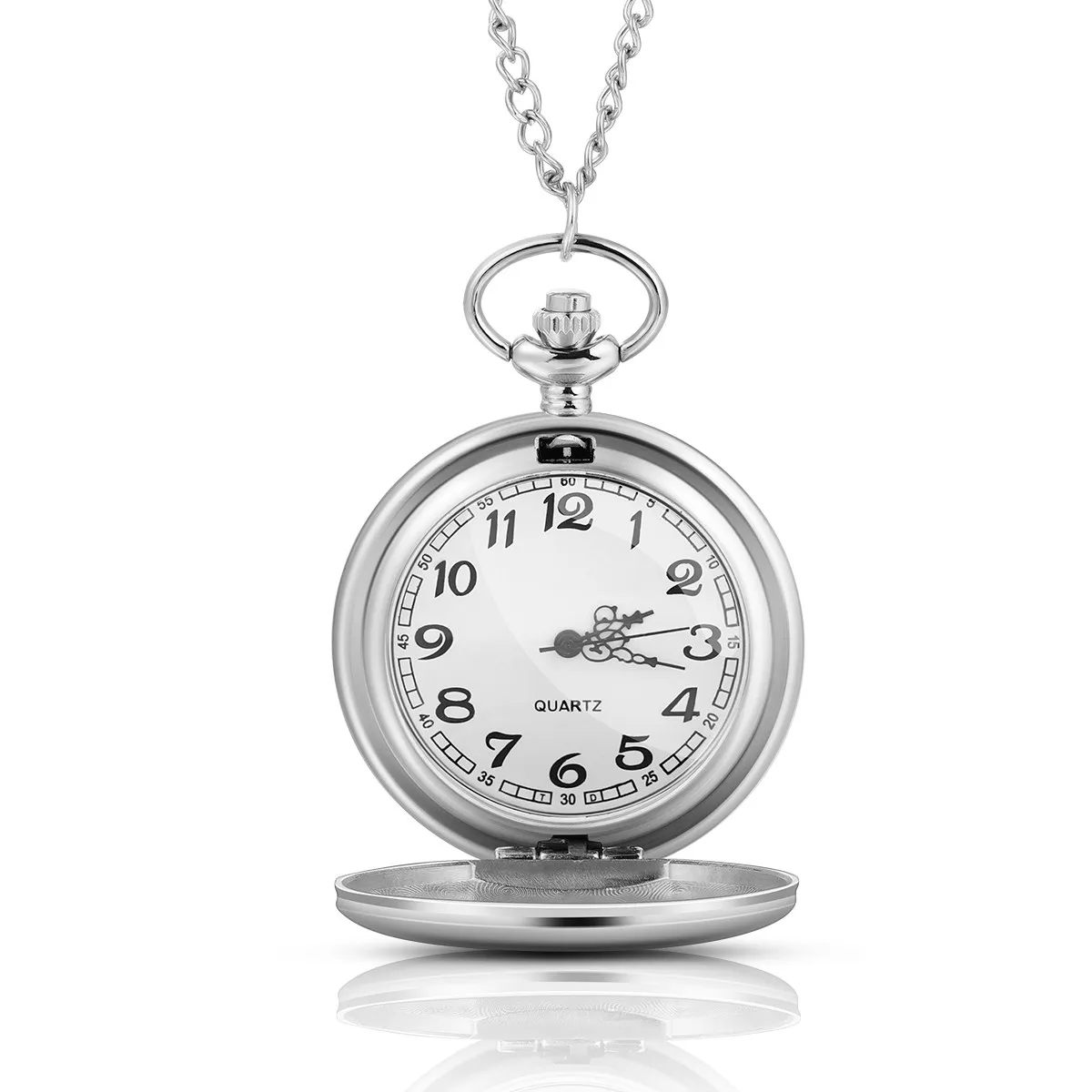 White Vintage Quartz Pocket Watch Retro Lightweight Necklace Chain Stylish Portable Gift for Men Women Father Grandpa Collectors
White Vintage Quartz Pocket Watch Retro Lightweight Necklace Chain Stylish Portable Gift for Men Women Father Grandpa Collectors