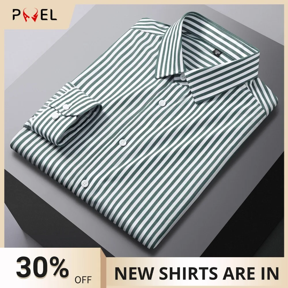 Men's 100% Cotton Non-Iron Colorblock Vertical Striped Dress Shirt without Pocket, Comfortable Casual Versatile Button-Up Shirts
Men's 100% Cotton Non-Iron Colorblock Vertical Striped Dress Shirt without Pocket, Comfortable Casual Versatile Button-Up Shirts