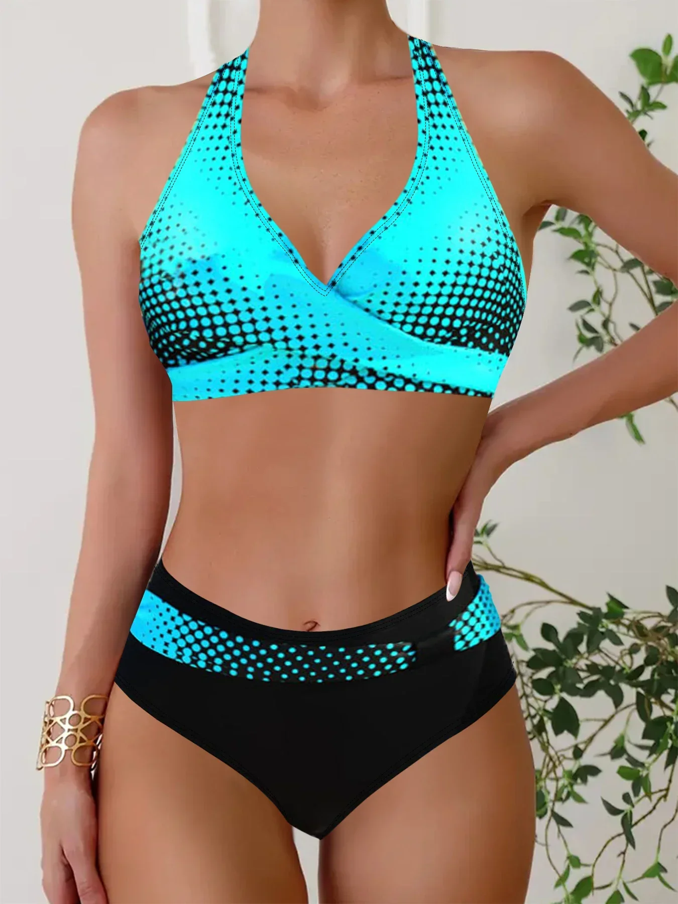 High-quality Summer Fashion Women's Swimsuits Vacation Casual Polka Dot Print Beach Top Shorts Two-piece Set S-5XL
High-quality Summer Fashion Women's Swimsuits Vacation Casual Polka Dot Print Beach Top Shorts Two-piece Set S-5XL