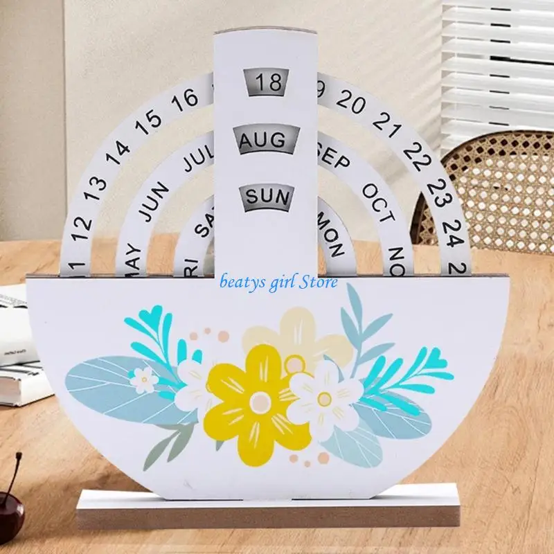 C7AB Annual Calendar Desktop Ornament Manual Rotating Mechanism Hand Operated
C7AB Annual Calendar Desktop Ornament Manual Rotating Mechanism Hand Operated