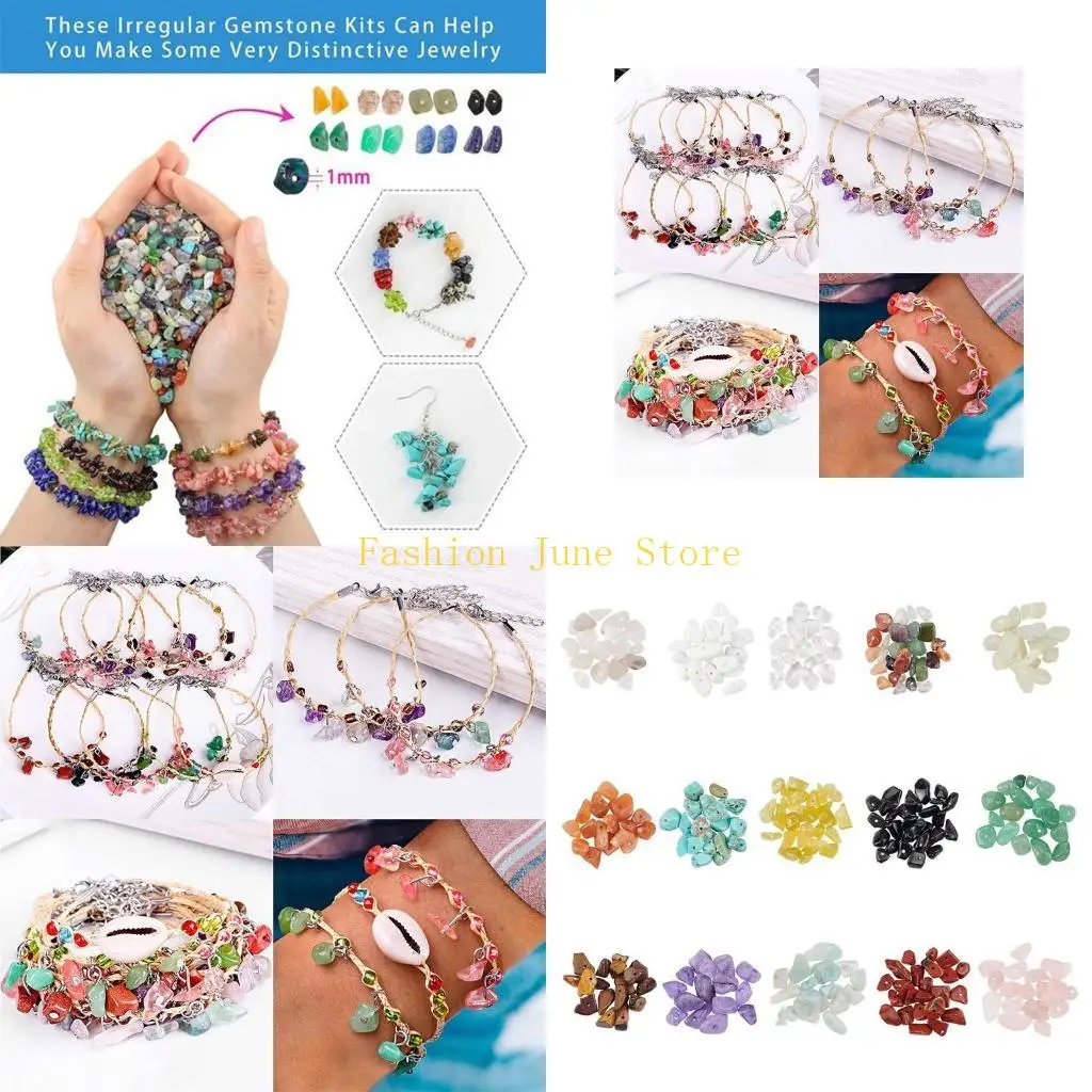 N5KA 1 Set Natural Irregular Gemstones Beads with Jump Rings Ear Hooks Scissors
N5KA 1 Set Natural Irregular Gemstones Beads with Jump Rings Ear Hooks Scissors