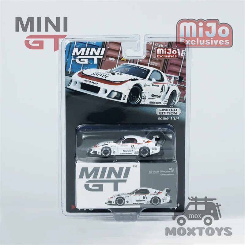 Blister box - MINI GT 1:64 RX-7 LB-Super Silhouette #41 Numero Reserve LHD Diecast Model Car
Blister box - MINI GT 1:64 RX-7 LB-Super Silhouette #41 Numero Reserve LHD Diecast Model Car