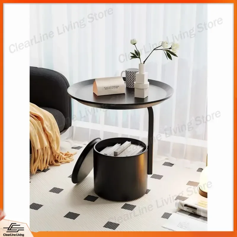 Small Round Sofa Side Table with Removable Storage Modern Simple Coffee Table Bedroom Bedside
Small Round Sofa Side Table with Removable Storage Modern Simple Coffee Table Bedroom Bedside