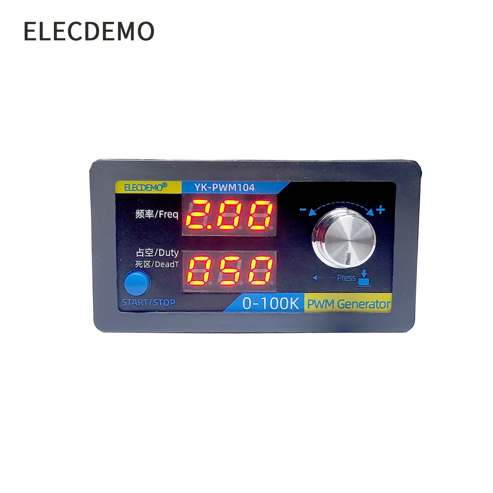 PWM pulse square wave rectangular wave signal generator frequency duty cycle dead band of complementary PWM driver is adjustable
PWM pulse square wave rectangular wave signal generator frequency duty cycle dead band of complementary PWM driver is adjustable