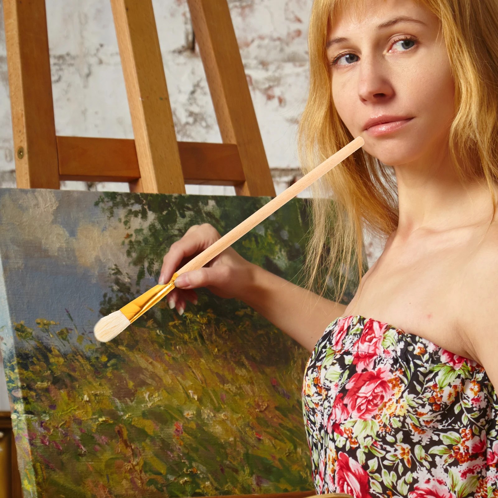 12Pcs Student Art Brush Set Innovative Design for Practicing Drawing DIY Crafts Reusable Household Painting Tools for Kids Girls
12Pcs Student Art Brush Set Innovative Design for Practicing Drawing DIY Crafts Reusable Household Painting Tools for Kids Girls