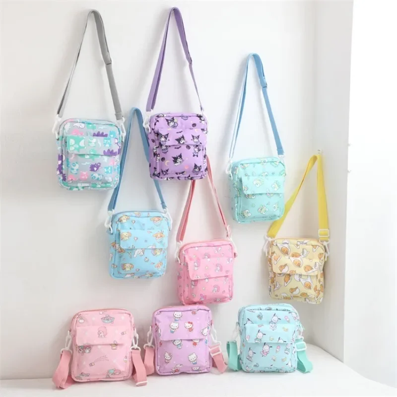 Sanrio Kawaii Anime Hello Kitty Kuromi Crossbody Bag Cute Cartoon Cinnamoroll Mobile Phone Shoulder Bag Backpack Girls Gifts
Sanrio Kawaii Anime Hello Kitty Kuromi Crossbody Bag Cute Cartoon Cinnamoroll Mobile Phone Shoulder Bag Backpack Girls Gifts