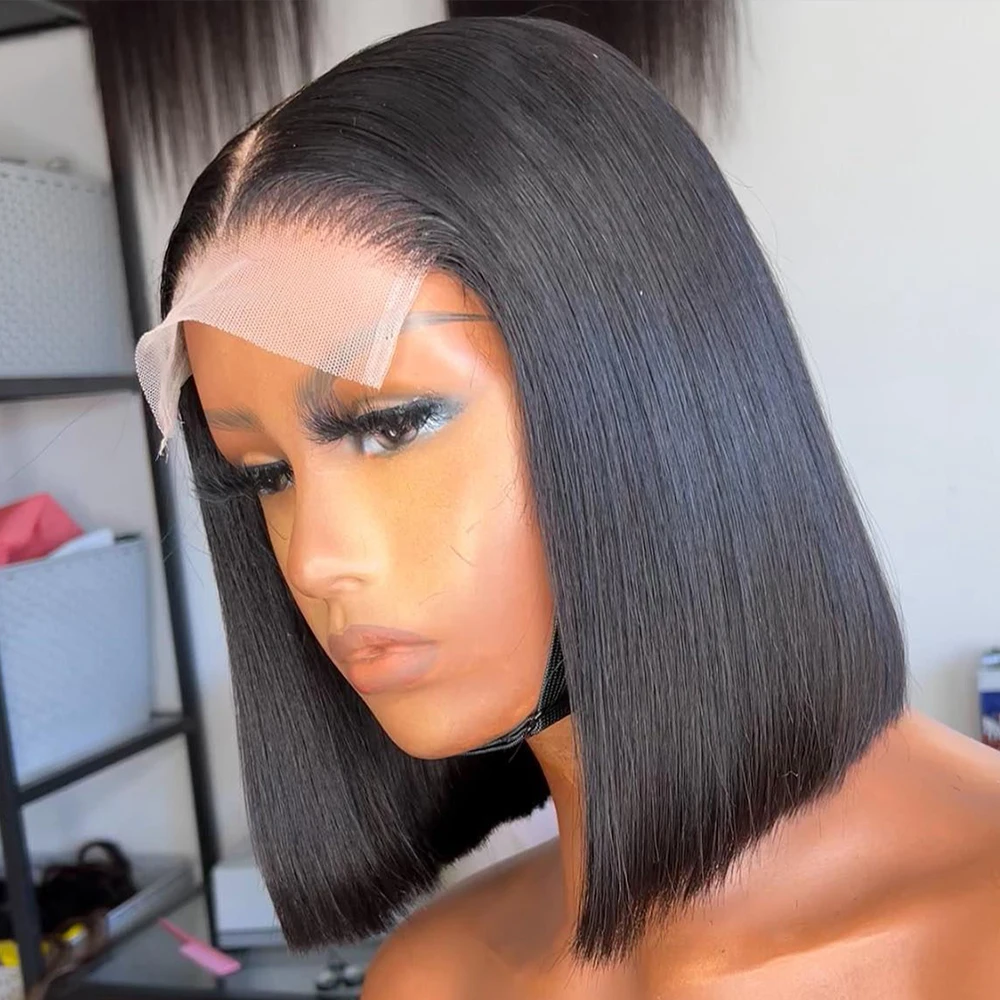 Прямые короткие парики-боб из 100% натуральных волос, предварительно нарезанные, без клея, готовые к использованию, 7x5, 13x4, 13x6 HD кружевные парики с фронтальной вставкой для женщин, плотность 250%
Прямые короткие парики-боб из 100% натуральных волос, предварительно нарезанные, без клея, готовые к использованию, 7x5, 13x4, 13x6 HD кружевные парики с фронтальной вставкой для женщин, плотность 250%