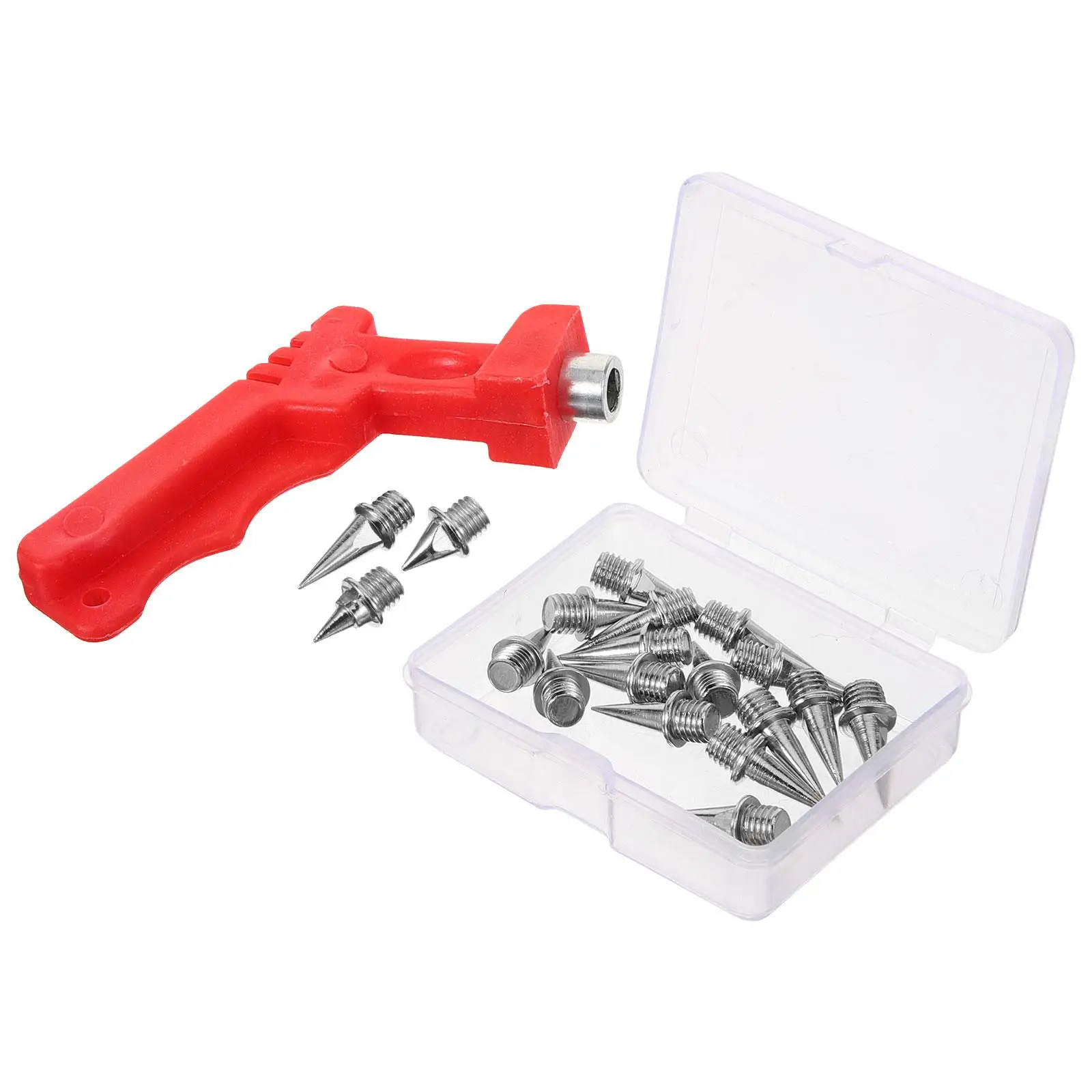 1 set Spikes Metal Short Nail Replacement Running Shoes Spike Wrench Durable Golf Baseball Cycling
1 set Spikes Metal Short Nail Replacement Running Shoes Spike Wrench Durable Golf Baseball Cycling