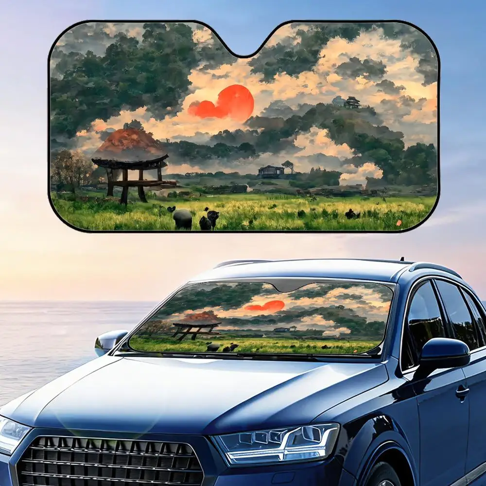 Floating City Sun Visor Reusable Aluminum Foil Windshield UV Protection Heat Insulation Cover Sun Visor Shade
Floating City Sun Visor Reusable Aluminum Foil Windshield UV Protection Heat Insulation Cover Sun Visor Shade