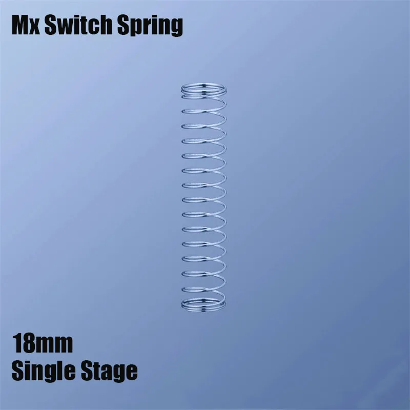 18mm Single Stage Mx Switch Repair Spring Mechanical Keyboard Stainless Steel Linear Tactile Clicky Switch Custom Spring 100Pcs
18mm Single Stage Mx Switch Repair Spring Mechanical Keyboard Stainless Steel Linear Tactile Clicky Switch Custom Spring 100Pcs