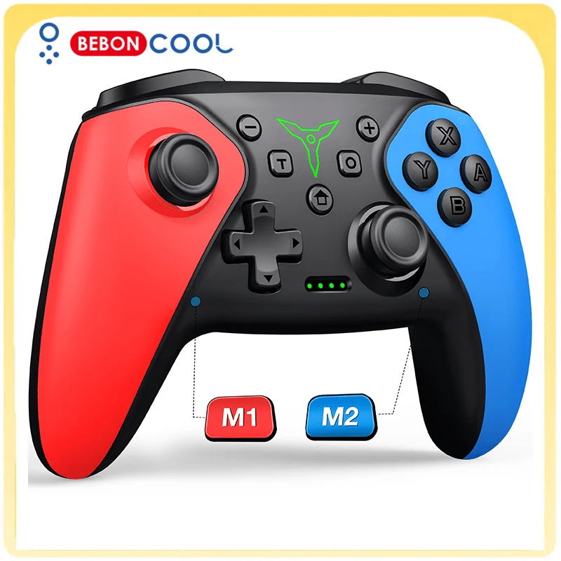 Контроллер BEBONCOOL Wireless Switch 2, для Nintendo Switch/OLED/Lite/Android/IOS, программируемый геймпад, многофункциональное управление ПК
Контроллер BEBONCOOL Wireless Switch 2, для Nintendo Switch/OLED/Lite/Android/IOS, программируемый геймпад, многофункциональное управление ПК