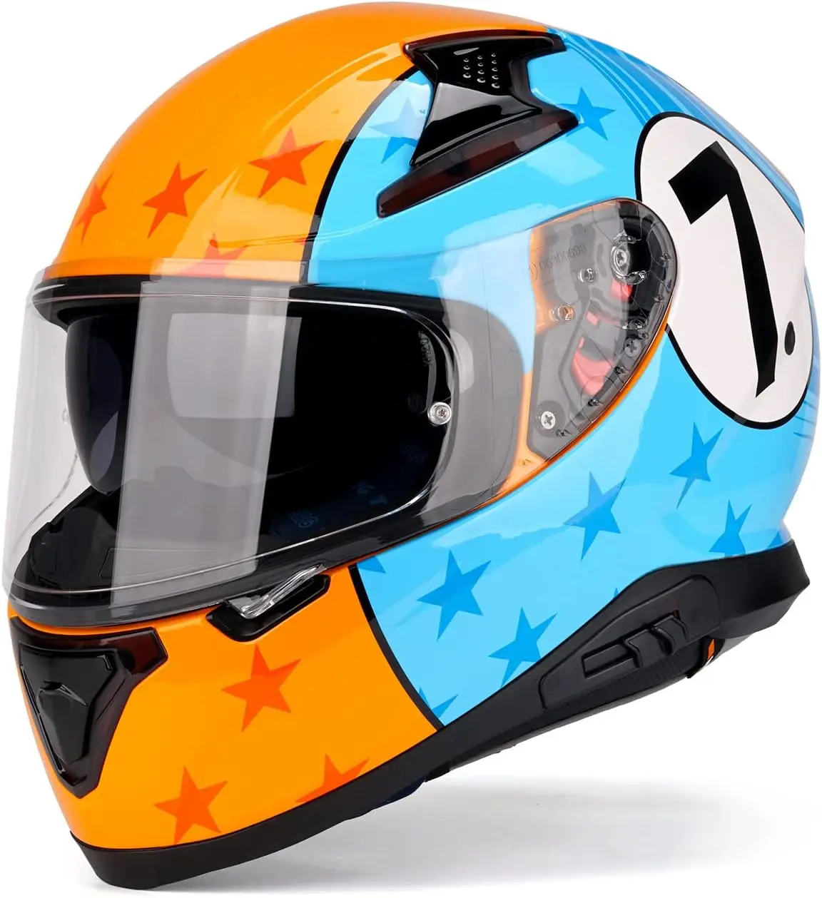 Полнолицевой мотоциклетный шлем, одобренный DOT, с двойным задним крылом и шпилькой, готовый к легкому и прочным мотоциклетным уличным велосипедом
Полнолицевой мотоциклетный шлем, одобренный DOT, с двойным задним крылом и шпилькой, готовый к легкому и прочным мотоциклетным уличным велосипедом