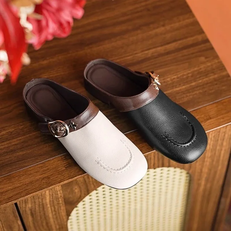 Women Slippers Casual Mid Heels Shoes Cozy Slingback Shoes Designer Pumps Woman Sandals 2025 Summer Trend Brand Zapatos Female
Women Slippers Casual Mid Heels Shoes Cozy Slingback Shoes Designer Pumps Woman Sandals 2025 Summer Trend Brand Zapatos Female