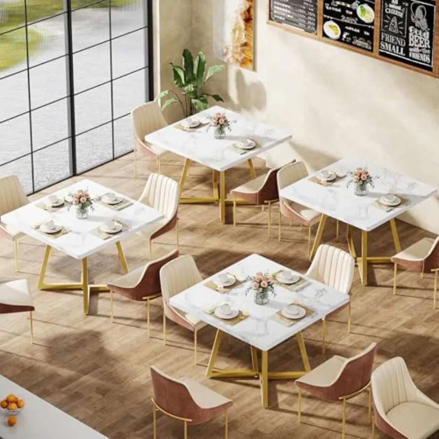 Комплект из 4-х квадратных коммерческих обеденных столов, 31,5 дюйма, сверхпрочный, с металлическим основанием, деревянный кухонный стол для ресторана, кафе, бара
Комплект из 4-х квадратных коммерческих обеденных столов, 31,5 дюйма, сверхпрочный, с металлическим основанием, деревянный кухонный стол для ресторана, кафе, бара