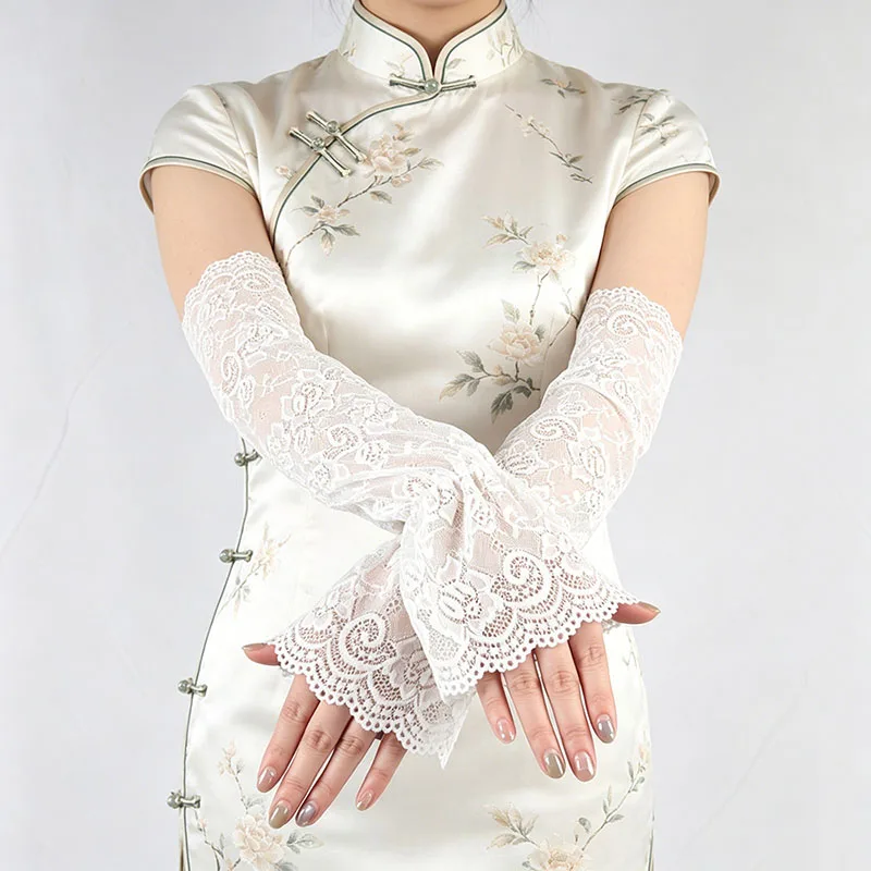 Summer Lace Arm Sleeves Women's Driving Sun Protection Outdoor Cycling Loose Soft Breathable Long Arm Cover
Summer Lace Arm Sleeves Women's Driving Sun Protection Outdoor Cycling Loose Soft Breathable Long Arm Cover