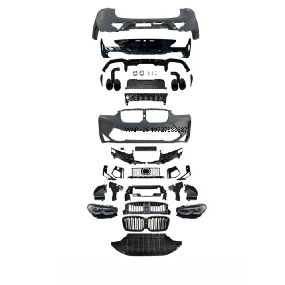 X4 Old To New Modified To X4m/x4 Lci 2022+ Bodykit With Front Rear Bumper Rear Lip Grill Headlights
X4 Old To New Modified To X4m/x4 Lci 2022+ Bodykit With Front Rear Bumper Rear Lip Grill Headlights