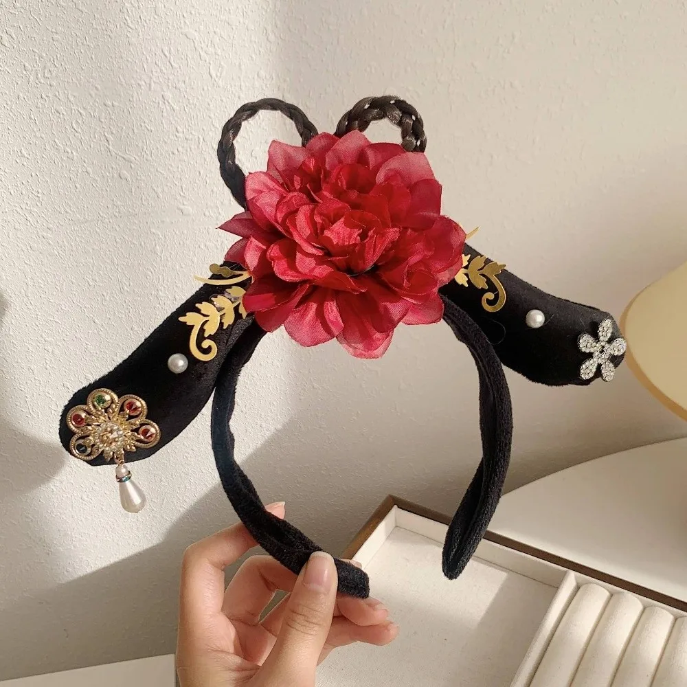 Ретро горный хрусталь в древнем стиле, головной убор с жемчужным цветком, обруч для волос ханьфу, ткань с кисточками, повязка на голову в китайском стиле, головной убор
Ретро горный хрусталь в древнем стиле, головной убор с жемчужным цветком, обруч для волос ханьфу, ткань с кисточками, повязка на голову в китайском стиле, головной убор