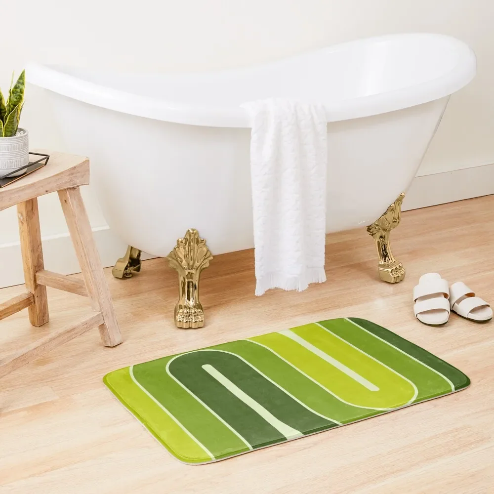 Retro Geometric Double Arch Design Green Bath Mat Absorbent Bathroom Showers Living Room Rug Mat
Retro Geometric Double Arch Design Green Bath Mat Absorbent Bathroom Showers Living Room Rug Mat