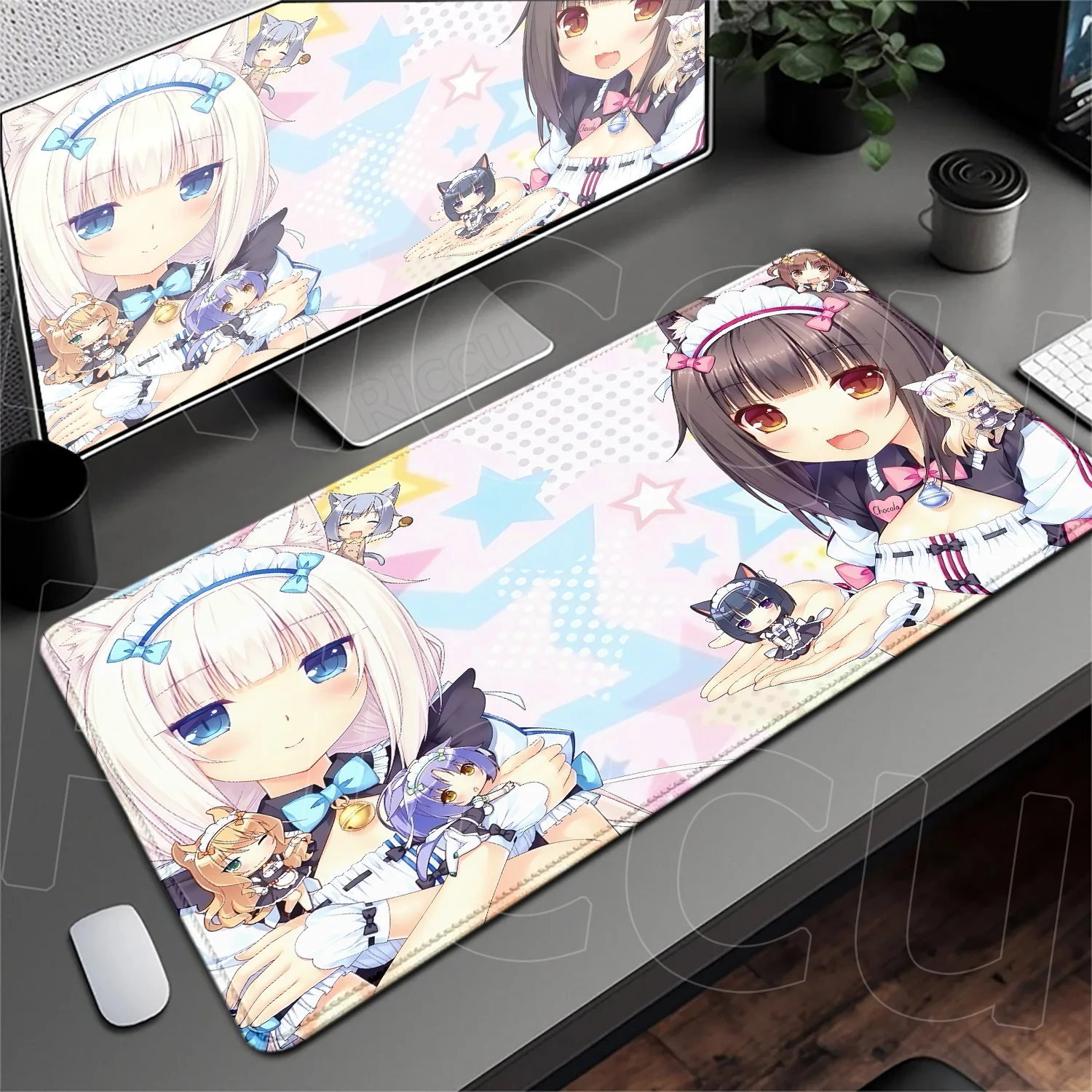 Anime Nekopara Cute Girl Carpet Large Computer Desktop Protect Cushion XXL Gaming Lock Edge Thicken Mouse Pad Speed Keyboard Mat
Anime Nekopara Cute Girl Carpet Large Computer Desktop Protect Cushion XXL Gaming Lock Edge Thicken Mouse Pad Speed Keyboard Mat