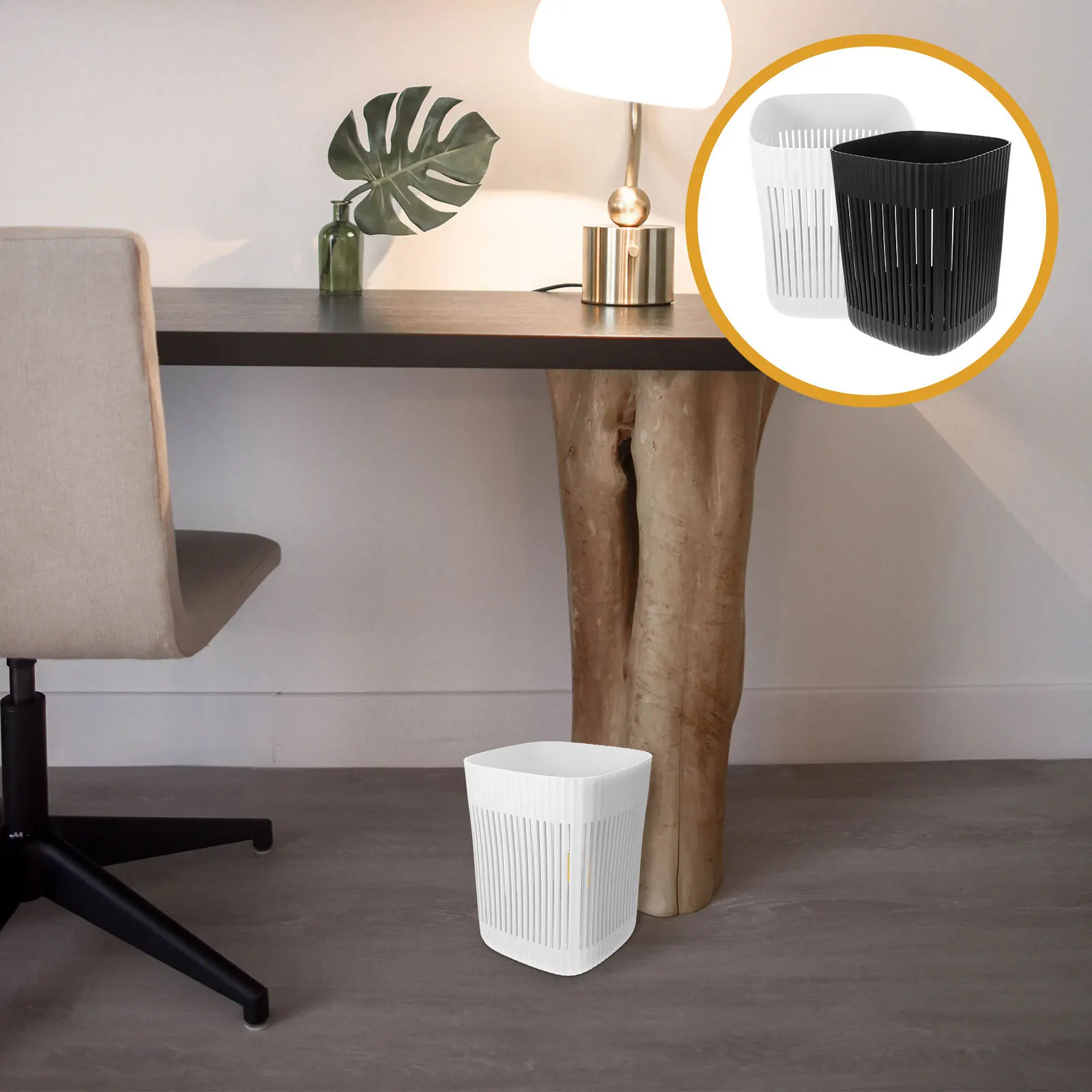 2Pcs Hollow Out Trash Cans Decorative Waste Storage Baskets Home Office Garbage Containers Paper Basket Waste Container
2Pcs Hollow Out Trash Cans Decorative Waste Storage Baskets Home Office Garbage Containers Paper Basket Waste Container