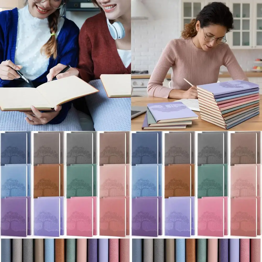 Set of 24 A5 Lined PU Leather Journals - Vibrant Tree-Themed Covers for Writing, School, or Business
Set of 24 A5 Lined PU Leather Journals - Vibrant Tree-Themed Covers for Writing, School, or Business