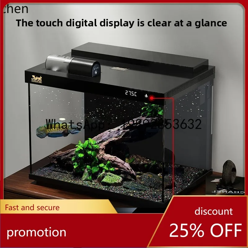 HT intelligent fish tank filter oxygen generator ultra-white glass small household aquarium
HT intelligent fish tank filter oxygen generator ultra-white glass small household aquarium