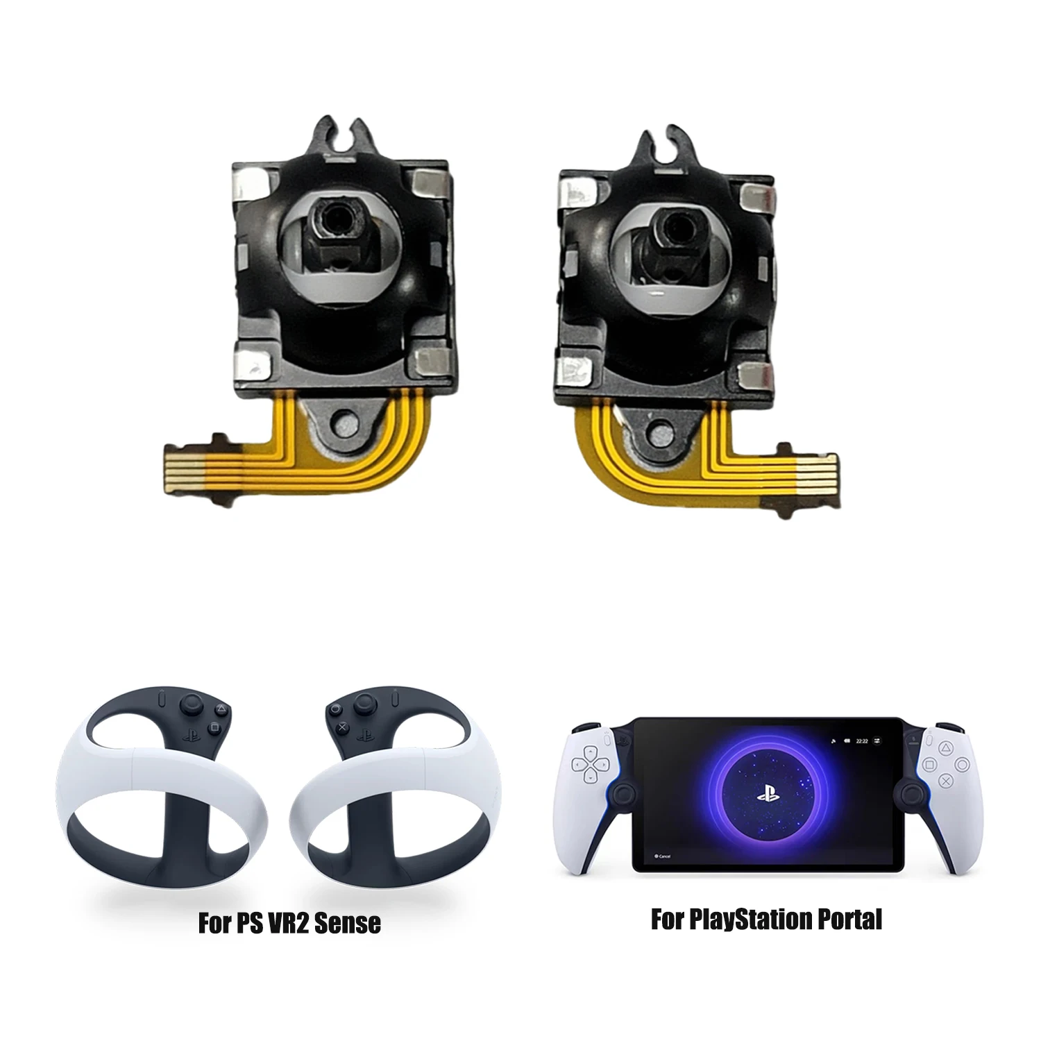 1pair Left and Right HALL joystick for SONY PlayStation VR2 PS VR2 Sense Controller Handle Hall Operating Direction Stick
1pair Left and Right HALL joystick for SONY PlayStation VR2 PS VR2 Sense Controller Handle Hall Operating Direction Stick