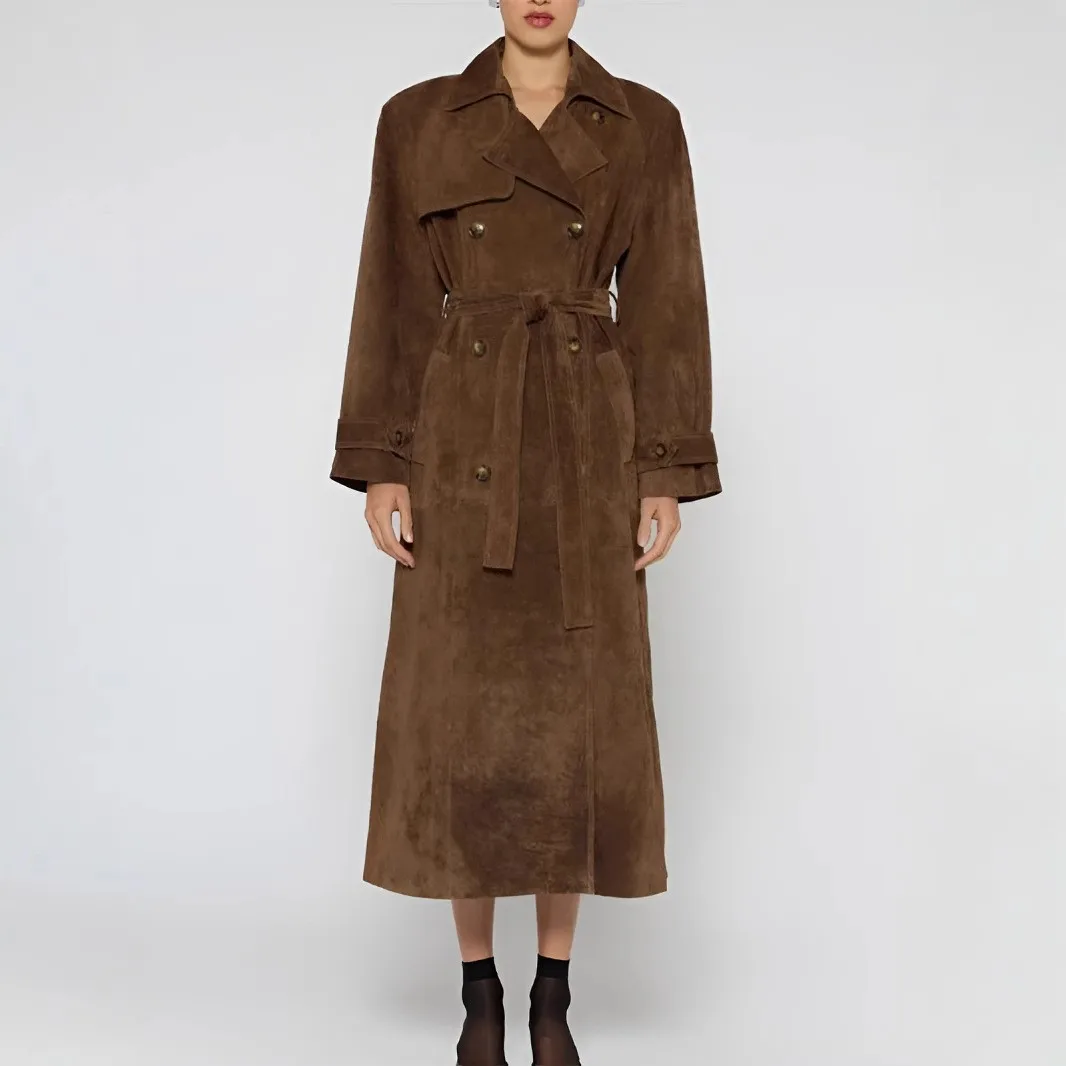 2025 New Autumn Winter Women's Vintage Faux Suede Coat Fashion Elegant Double-Breasted Coat Jacket
2025 New Autumn Winter Women's Vintage Faux Suede Coat Fashion Elegant Double-Breasted Coat Jacket