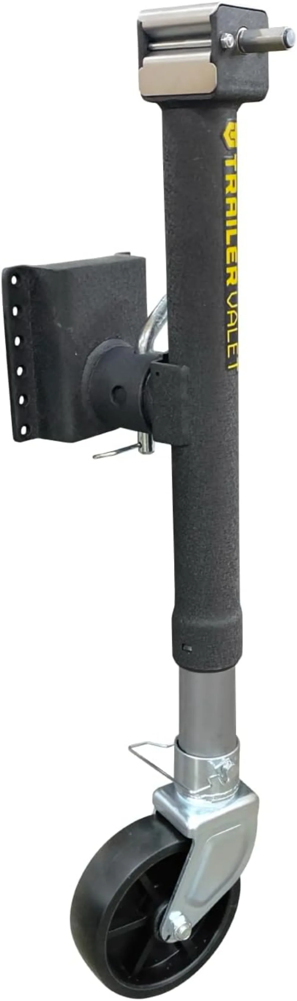 Heavy-Duty Trailer Jack with Drill Power, 5000 LB Capacity, Wheel Attachment for Easy Towing
Heavy-Duty Trailer Jack with Drill Power, 5000 LB Capacity, Wheel Attachment for Easy Towing