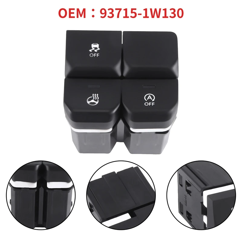 1 PCS 937151W130 Car Console Pad Lower Left Switch Button Replacement Parts Accessories For Kia Rio Pride 2015 93715-1W130
1 PCS 937151W130 Car Console Pad Lower Left Switch Button Replacement Parts Accessories For Kia Rio Pride 2015 93715-1W130