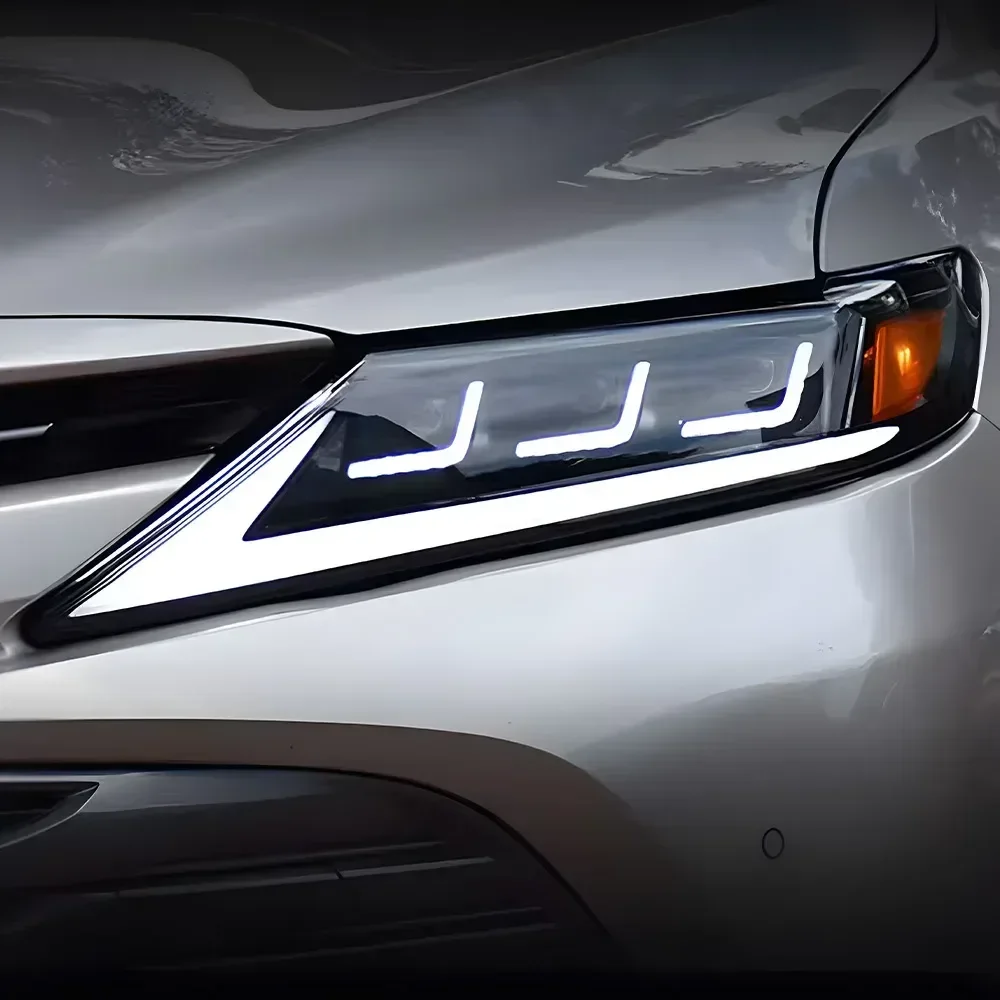 For Toyota Camry Overseas version 2018-2023 Auto Headlights Assembly Upgrade LED Demon Eyes Style 3 Projector Lens Accessories
For Toyota Camry Overseas version 2018-2023 Auto Headlights Assembly Upgrade LED Demon Eyes Style 3 Projector Lens Accessories