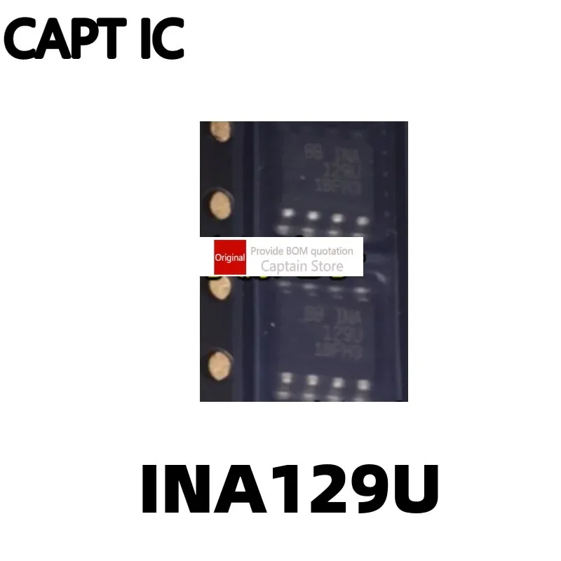 5 шт. INA129 INA129UA INA129U INA129UA/2K5 инструментальный усилитель посылка SOP8
5 шт. INA129 INA129UA INA129U INA129UA/2K5 инструментальный усилитель посылка SOP8