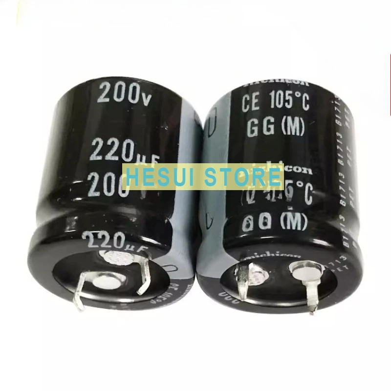 NICHICON electrolytic capacitor 200V220UF 22X25 GG series 105 degrees, generation 160V220UF
NICHICON electrolytic capacitor 200V220UF 22X25 GG series 105 degrees, generation 160V220UF
