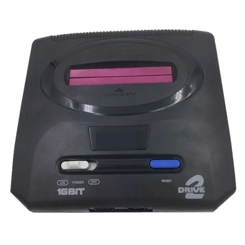 Игровая консоль Retro16bit для Sega Mega Drive 2, старомодная MD-система с 5 встроенными играми, винтажная игровая система.
Игровая консоль Retro16bit для Sega Mega Drive 2, старомодная MD-система с 5 встроенными играми, винтажная игровая система.