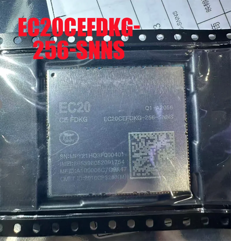 1PCS EC20CEFDKG-256-SNNS EC20 CE FDKG 256-SNNS QUECTEL LTE Cat4 w/C-V2X PC5 Interface New Original
1PCS EC20CEFDKG-256-SNNS EC20 CE FDKG 256-SNNS QUECTEL LTE Cat4 w/C-V2X PC5 Interface New Original