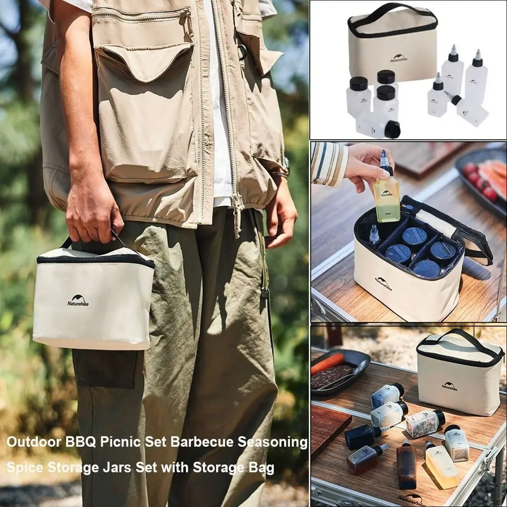 6/8 шт. портативная банка для приправ для кемпинга с сумкой для хранения, 2 стиля, банка для приправ, набор бутылок для барбекю, пикника, графины, набор специй
6/8 шт. портативная банка для приправ для кемпинга с сумкой для хранения, 2 стиля, банка для приправ, набор бутылок для барбекю, пикника, графины, набор специй