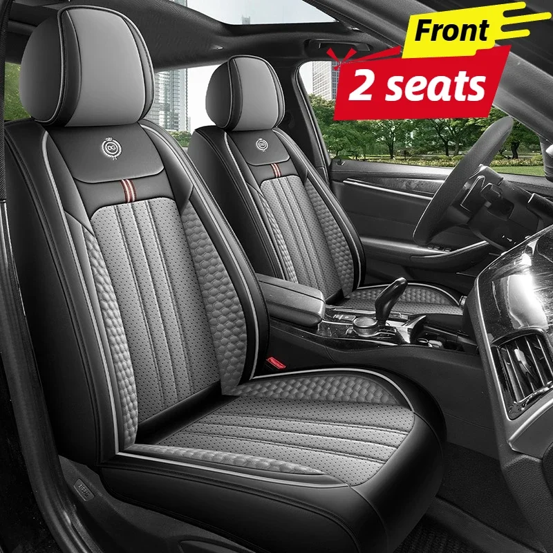 Luxury 3D Front Car Seat Covers Universal PU Leather Full Coverage Driver & Passenger Seat Protectors Easy Install for 2 Seats
Luxury 3D Front Car Seat Covers Universal PU Leather Full Coverage Driver & Passenger Seat Protectors Easy Install for 2 Seats