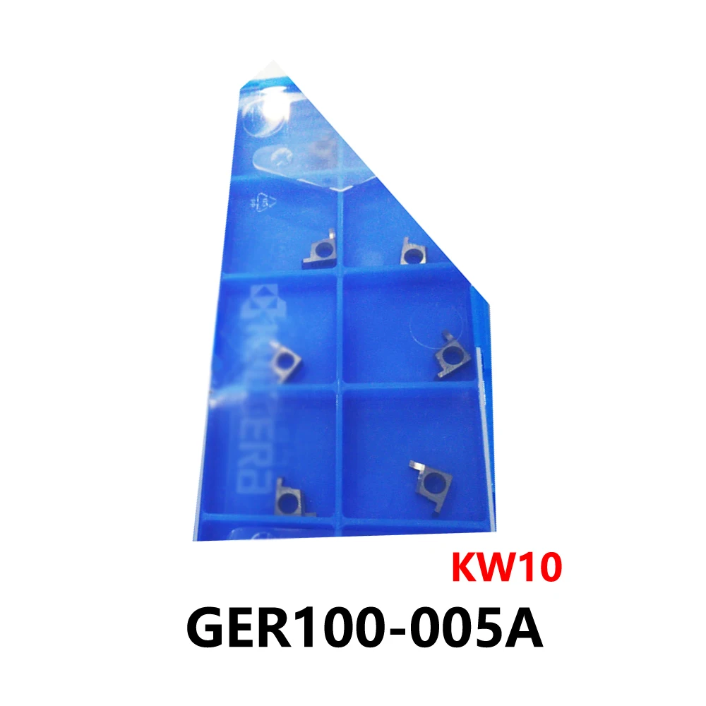 Original Grooving Insert GER100-005A KW10 GER 100 Carbide Blade GER100 005A Turning Tools CNC Lathe Cutter Machine Holder Bar
Original Grooving Insert GER100-005A KW10 GER 100 Carbide Blade GER100 005A Turning Tools CNC Lathe Cutter Machine Holder Bar