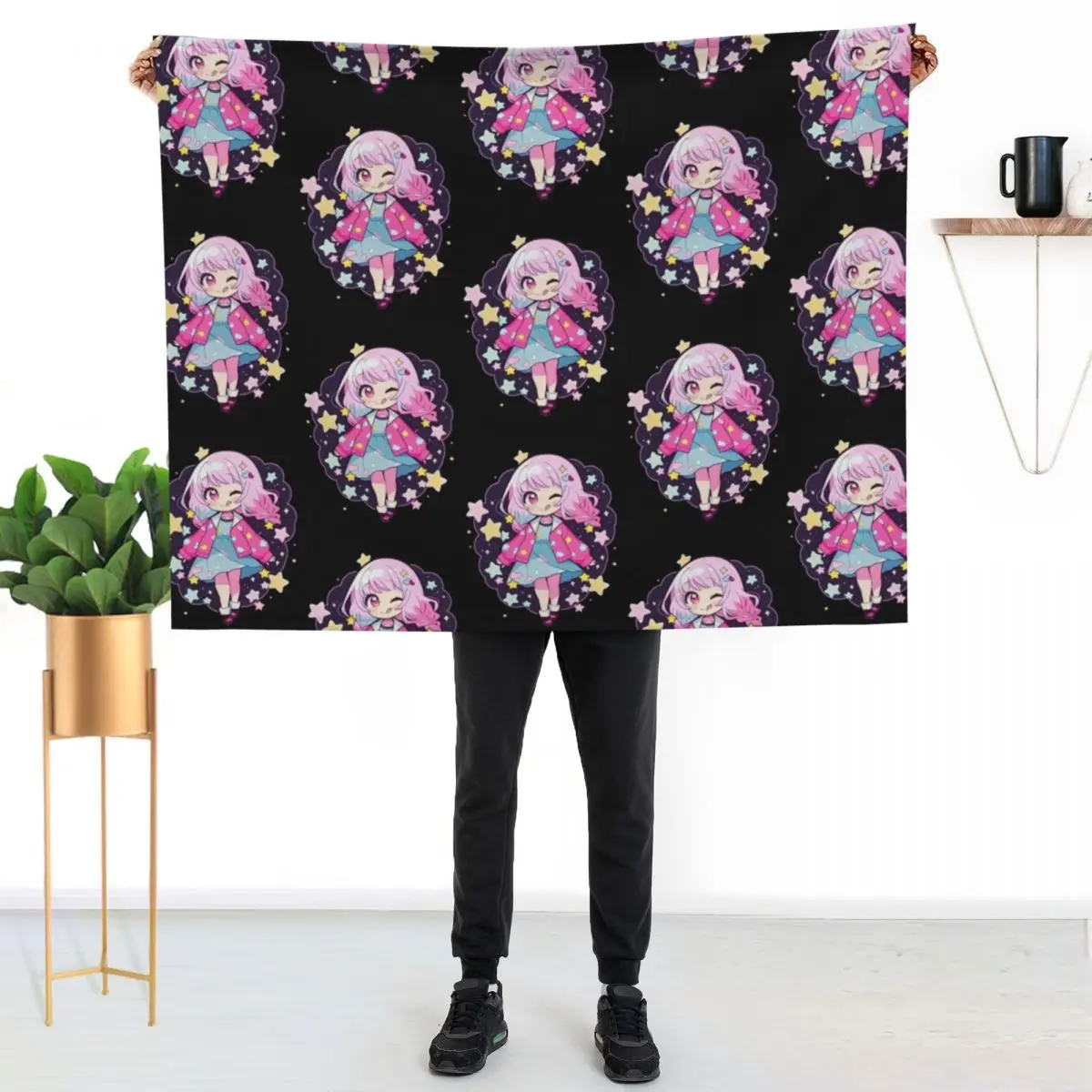 Project Sekai Shirt Emu Otori Cute Stars Kawaii Chibi Throw Blanket Soft Plush Blanket as Housewarming Gift
Project Sekai Shirt Emu Otori Cute Stars Kawaii Chibi Throw Blanket Soft Plush Blanket as Housewarming Gift