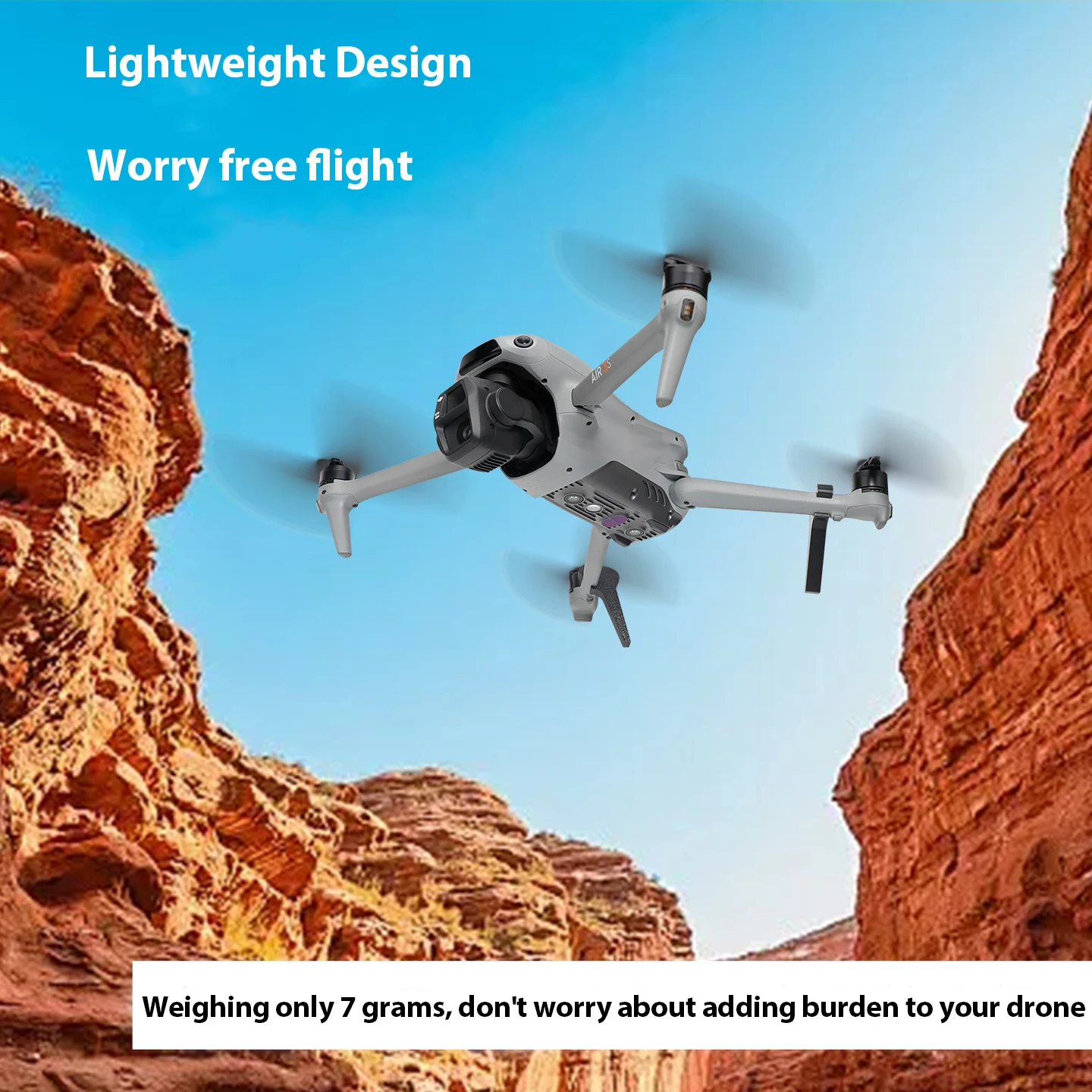 Landing Gear For DJI Mini5 Pro,Drone Bracket Height Increasing Tripod Legs Gimbal Protection Fixed Bracket Support Leg Accessory
Landing Gear For DJI Mini5 Pro,Drone Bracket Height Increasing Tripod Legs Gimbal Protection Fixed Bracket Support Leg Accessory