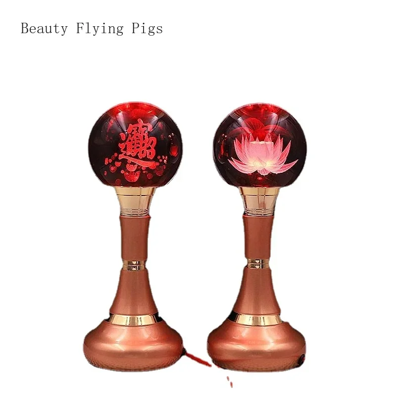 2PCS Buddha Luminaire Candlestick Colorful Crystal Lotus Candlestick Household Buddha Front Permanent Candle Holder Decoration
2PCS Buddha Luminaire Candlestick Colorful Crystal Lotus Candlestick Household Buddha Front Permanent Candle Holder Decoration