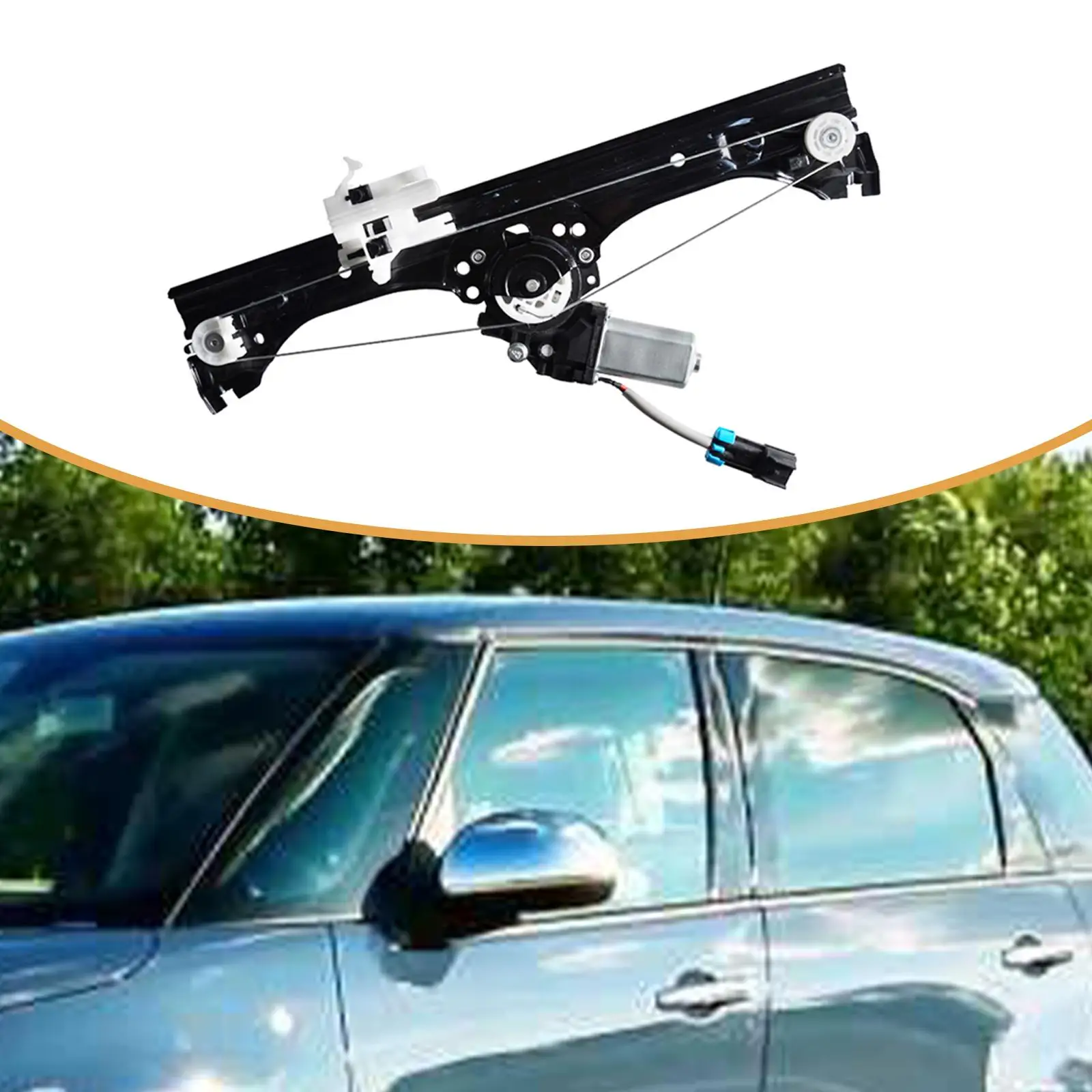 Right Window Regulator Automotive Glass Elevator W/ Motor 751-649 Easily Install Power Car Window Regulator for 500 1.4L
Right Window Regulator Automotive Glass Elevator W/ Motor 751-649 Easily Install Power Car Window Regulator for 500 1.4L