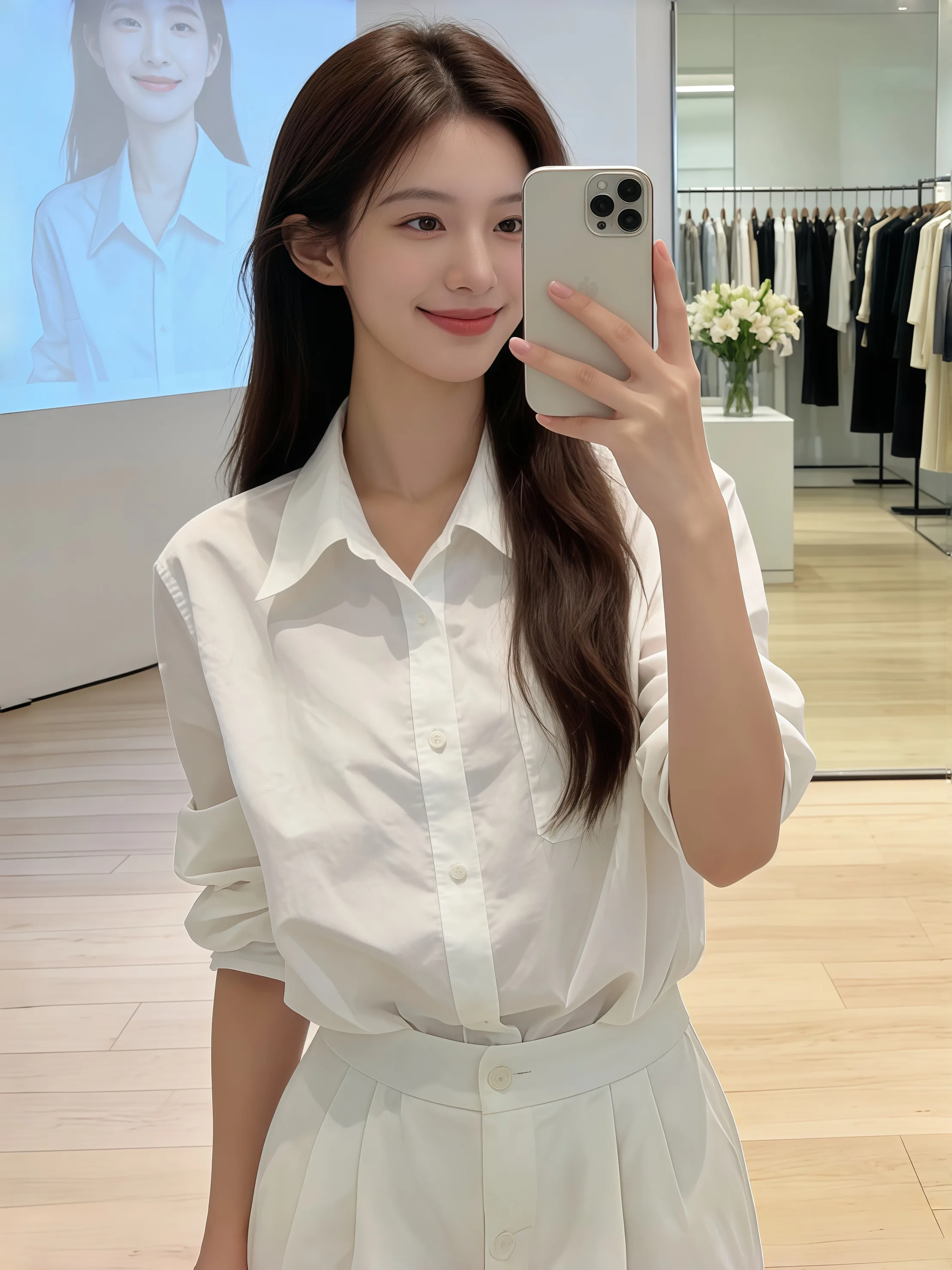 Long Sleeve Casual Shirt Women's Spring Autumn Loose Basic Workplace Beautiful Age Reduction Top Fashionable Versatile
Long Sleeve Casual Shirt Women's Spring Autumn Loose Basic Workplace Beautiful Age Reduction Top Fashionable Versatile