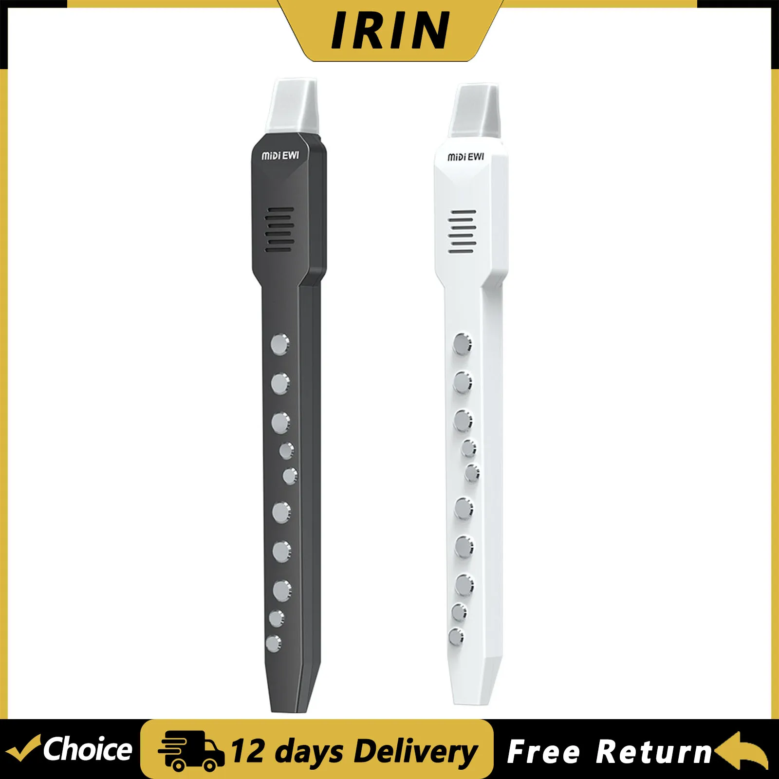 IRIN Mini Digital Electronic Wind Saxophone Instrument Electric Blowpipe Sax Flute Clarinet Trumpet Recorder For Music Lover
IRIN Mini Digital Electronic Wind Saxophone Instrument Electric Blowpipe Sax Flute Clarinet Trumpet Recorder For Music Lover