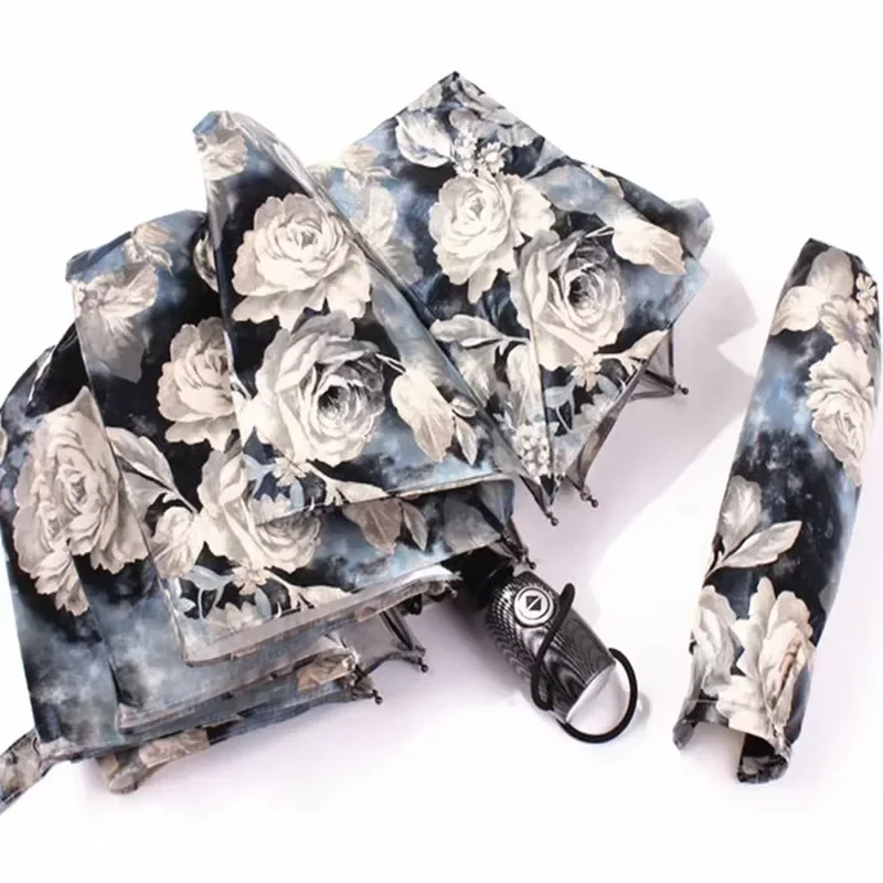 Automatic Folding Flower Umbrella Rain Women Three Folding Customized Umbrella Female Rain Tools Unique Parasol Umbrella
Automatic Folding Flower Umbrella Rain Women Three Folding Customized Umbrella Female Rain Tools Unique Parasol Umbrella