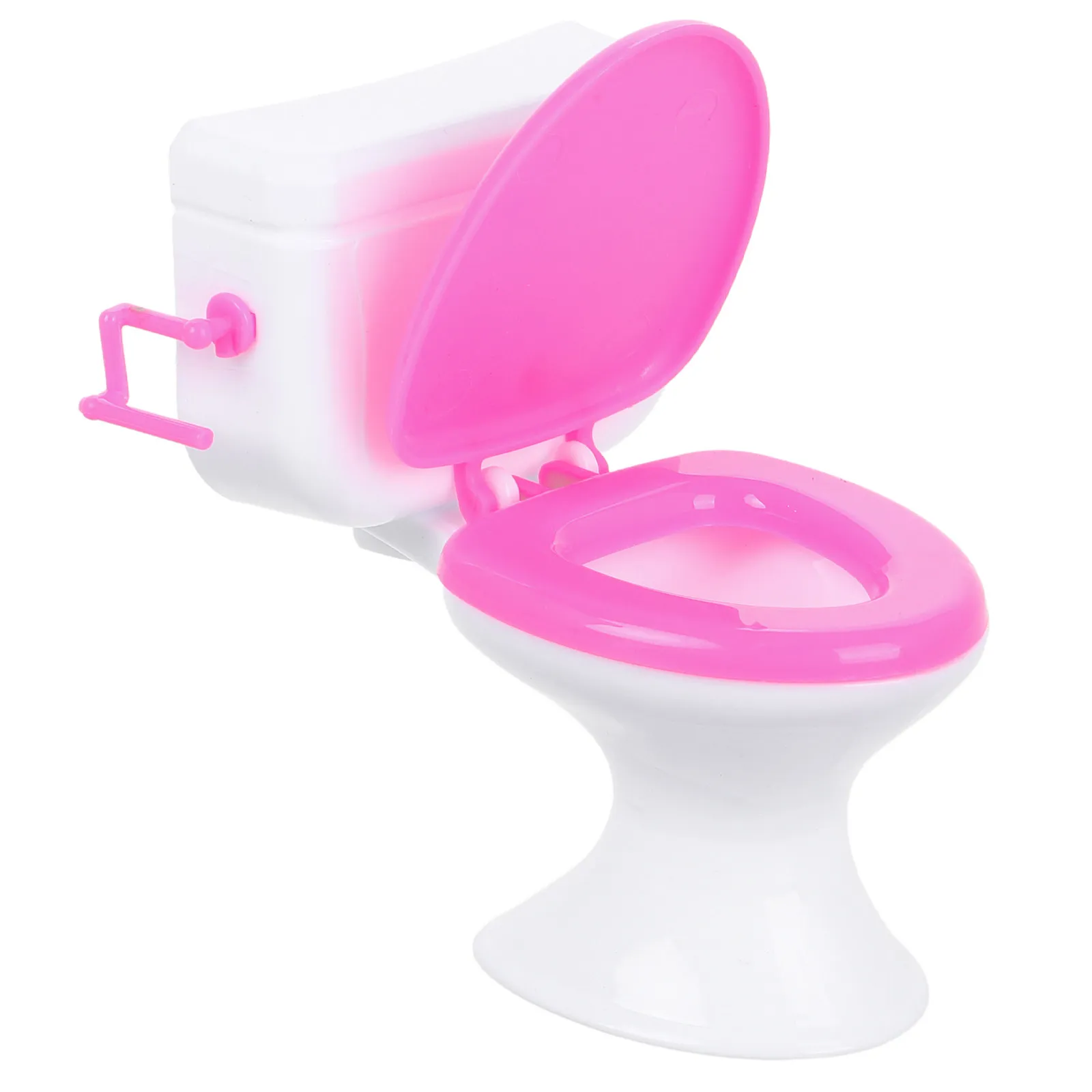 Pure White Miniature Toilet for Dollhouse Decor Realistic Bathroom Accessory Wear-Resistant Plastic Mini House Decor Lovely
Pure White Miniature Toilet for Dollhouse Decor Realistic Bathroom Accessory Wear-Resistant Plastic Mini House Decor Lovely