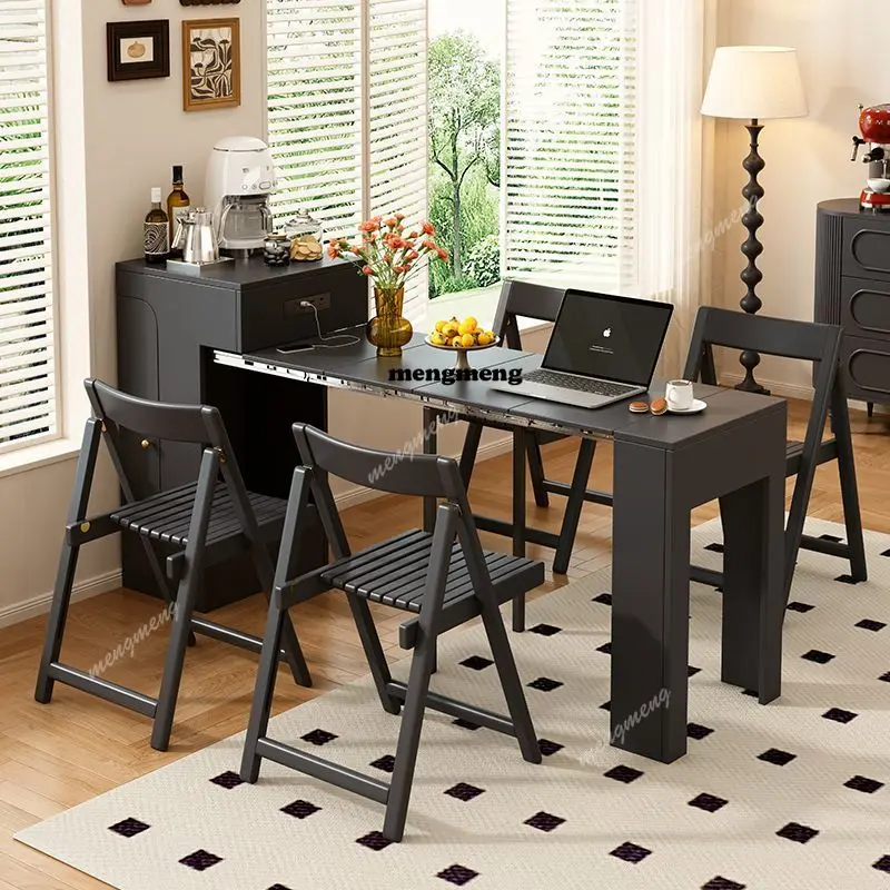 Modern Extendable Dining Table Japanese White Folding Living Room Dining Table Multifunctional Side Juegos De Comedor Furniture
Modern Extendable Dining Table Japanese White Folding Living Room Dining Table Multifunctional Side Juegos De Comedor Furniture