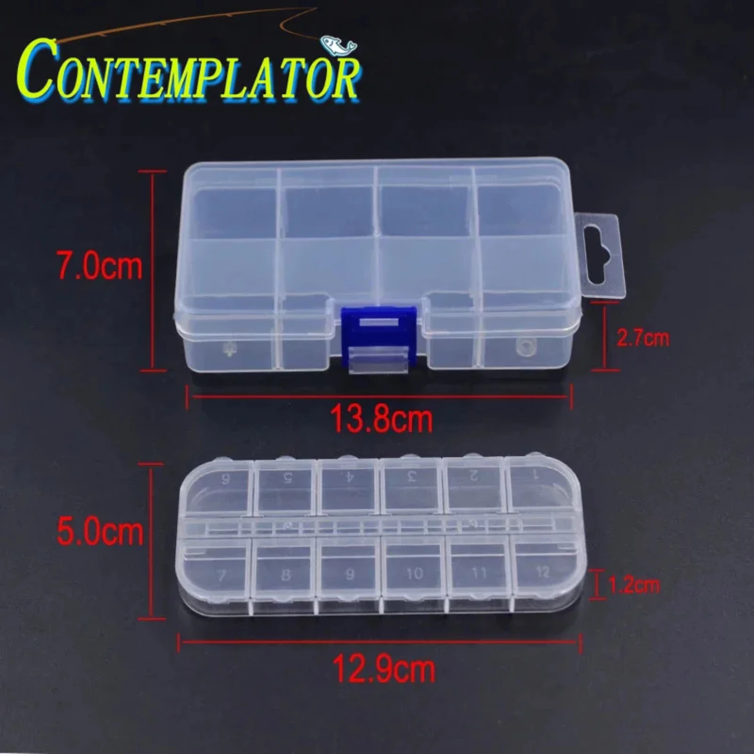 S M L Plastic Fly Fishing Tackle Box Transparent Fly Tying Hook Fishing Baits Lures Accessories Boxes
S M L Plastic Fly Fishing Tackle Box Transparent Fly Tying Hook Fishing Baits Lures Accessories Boxes